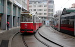 Wien Wiener Linien SL 18 (c5 1472 + E2 4317) Landstraße, Markhofgasse / U-Schlachthausgasse am 18.