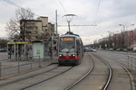 Wien Wiener Linien SL 6 (B1 745) Kaiserebersdorf, Etrichstraße (Hst. Svetelskystraße) am 22. März 2016.