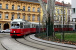 Wien Wiener Linien SL 30 (E1 4768) Leopold-Ferstl-Gasse / Linke Nordbahngasse am 15. Februar 2016.