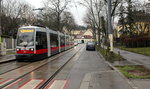 Wien Wiener Linien SL 43 (B1 761) Dornbach, Alszeile (Hst. Himmelmutterweg) am 17. Februar 2016.