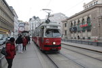 Wien Wiener Linien SL 5 (E1 4743) Alsergrund, Alserbachstraße / Nußdorfer Straße am 24. März 2016.
