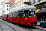 Wien Wiener Linien SL 49 (c4 1373) Neubau, Westbahnstraße (Hst. Zieglergasse / Westbahnstraße) am 16. Februar 2016.