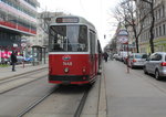 Wien Wiener Linien SL 2 (c5 1448 + E2 4048) Hst. Dresdner Straße am 23. März 2016.
