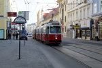 Wien Wiener Linien SL 2 (E2 4045) Leopoldstadt, Taborstraße / Negerlegasse am 23. März 2016.
