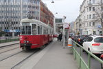 Wien Wiener Linien SL 33 (E1 4801) Friedensbrücke am 23.