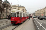 Wien Wiener Linien SL 49 (c4 1365 + E1 4556) Neubau, Burggasse (Hst.