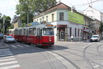 Wien Wiener Linien SL 40 (E2 4029 + c5 1429) Währing (18. (XVIII) Bezirk), Gersthof, Wallrißstraße / Gersthofer Straße am 26. Juli 2016.