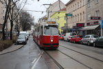 Wien Wiener Linien SL 67 (E2 4315 + c5 1515) Favoriten (X, 10. Bezirk), Quellenstraße / Columbusgasse am 19. Februar 2016.