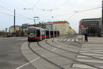 Wien Wiener Linien SL 31 (B 659) Aubrücke / Carl-Szokoll-Platz / Franz-Josefs-Kai am 23. März 2016.