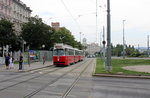 Wien Wiener Linien SL 31 (E2 4069) Innere Stadt (I, 1. Bezirk), Franz-Josefs-Kai / Schottenring am 25. Juli 2016.
