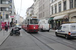 Wien Wiener Linien SL 2 (E2 4056 + c5 1431) VIII, Josefstadt, Josefstädter Straße / Bennogasse / Stolzenthalergasse am 17.