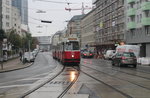 Wien Wiener Linien SL 2 (E2 4035) XX, Brigittenau, Marchfeldstraße / Vorgartenstraße am 18.