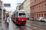 Wien Wiener Linien SL 5 (E1 4554) II, Leopoldstadt, Hst. Am Tabor am 20. Oktober 2016.