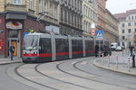 Wien Wiener Linien SL 49 (B1 719) XV, Rudolfsheim-Fünfhaus, Huglgasse / Kardinal-Rauscher-Platz / Märzstraße am 19. Oktober 2016.