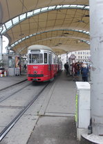 Wien Wiener Linien SL 6 (c3 1222 + E1 4521) VII, Neubau, Neubaugürtel (Hst.