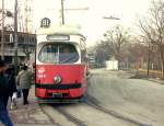 (Wien) Messegelnde 26.01.2003

Straenbahnlinie 81: Praterstern - Messegelnde

Die Linie 81 verkehrte nur bei Veranstaltungen im Messegelnde und wurde am 31.08.2003 eingestellt. Ab 2008 fhrt die U2 zum Messegelnde

Foto: Stephan Cejka