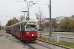 Wien Wiener Linien SL 25 (E1 4772 + c4 13xx) XXII, Donaustadt, Langobardenstraße /   Sozialmedizinisches Zentrum Ost - Donauspital am 21.