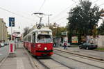 Wien Wiener Linien SL 25 (E1 4772 + c4 13xx) XXII, Donaustadt, Konstanziagasse / Erzherzog-Karl-Straße am 21.