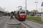 Wien Wiener Linien SL 25 (E1 4771 + c4 13xx) XXII, Donaustadt, Kagran am 21.