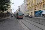 Wien Wiener Linien: B 606 als Sonderzug (Fahrschule) IX, Alsergrund, Spitalgasse am 17.