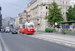 Wien WVB SL 31/5 (E 4420) Friedensbrücke im August 1994.