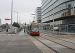 Wien Wiener Linien SL O (A 14) Wiedner Gürtel / Karl-Popper-Straße am 19. Oktober 2016.