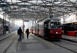 Wien Wiener Linien SL 5 (E1 4743 + c4 1336) II, Leopoldstadt, Praterstern am 14.