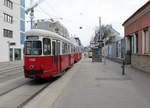 Wien Wiener Linien SL 26 (c4 1305 + E1) XXI, Donaustadt, Donaufelder Straße (Hst.