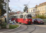 Wien Wiener Stadtwerke-Verkehrsbetriebe / Wiener Linien: Gelenktriebwagen des Typs E1: Motiv: E1 4558 + c4 1359 auf der SL 30.