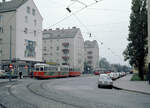 Wien Wiener Stadtwerke-Verkehrsbetriebe (WVB) SL 132 (F 730 (SGP 1964)) XXI, Floridsdorf, Matthäus-Jiszda-Straße am 2.