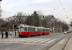 Wien Wiener Linien SL 1 (E2 4014) I, Innere Stadt, Universitätsring (Hst.