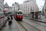 Wien Wiener Linien SL 5 (E1 4791 + c4 1328) IX, Alsergrund, Alserbachstraße (Hst.