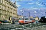 Wien 4021 + 1421, Europaplatz, 20.12.1986.
