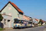 Tw.120 + 414, Baden, Waltersdorfer Straße. (03.07.2021)