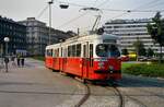 TW 4674 der Wiener Straßenbahn, 15.08.1984. Wer weiß, wo das Foto entstanden ist?