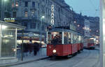 Wien Wiener Stadtwerke-Verkehrsbetriebe (WVB) SL 58 (A 16 (Waggonfabrik Fuchs, Heidelberg 1944) VI, Mariahilf / VII, Neubau, Mariahilfer Straße / Getreidemarkt / Messeplatz am 29.