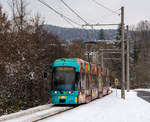 Graz     Graz Linien CR 660 als Linie 1, Rettenbach, 03.12.2020 