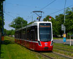 Wien 

Wiener Linien Typ D (Flexity Wien) 320 als Linie 71, Zentralfriedhof 2 Tor, 08.06.2021. 