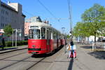 Wien Wiener Linien SL 6 (c4 1311 + E1 4536) XI, Simmering, Kaiserebersdorf, Svetelskystraße am 20.