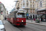 Wien Wiener Linien SL 49 (E1 4549 (Bombardier-Rotax 1975)) VII, Neubau, Westbahnstraße / Kaiserstraße am 11.