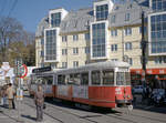 Wien Wiener Linien SL 9 (E1 4549) XVIII, Währing, Gersthof, Simonygasse / Gentzgasse am 22.