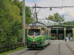 Graz. Am 26.06.2020 öffnete das Tramway Museum Graz das erste Mal seine Pforten für Besucher. TW 267 wartete in Mariatrost seine Stehzeit ab, um dann zurück in die Steyrergasse aufbrechen zu können.