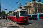 Wiener Linien SGP E2 Wagen 4029 am 22.06.22 in Wien
