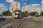 Am 04.09.2023 war B2 733 auf der Wiener Linie 2 vom Friedrich-Engels-Platz nach Dornbach unterwegs.