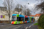 Graz Linien VB 230  30 Jahre Kinderrechte  als Linie 5 bei der Keplerbrücke, 21.11.2019.