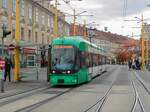 Graz. Die Linie 13 einen Monat vor ihrer Einstellung: Das Bild zeigt Cityrunner 662 am 24.10.2021 am Jakominiplatz.