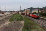 Der Bahnhof Micheldorf idt zur Zeit eine Großbaustelle, denn es wird die Pyhrnbahn in diesem Bereich begradigt und der alte Bahnhof durch einen neuen ersetzt.