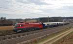 Am Ostersonntag dem 04.04.2010 habe ich eigentlich keine Zeit  zum Fotografieren gehabt,aber ein paar Minuten f�r den  Rex 5914 "ErlebnisZug Radexpress Donau" waren schon drinnen.