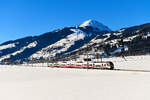 Moderner Nahverkehr in Tirol: Der Desiro 4748.038 fuhr am 29.