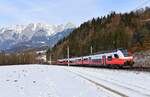 Mit der Neuordnung des inneralpinen Verkehrs der ÖBB durch die Eröffnung der Koralmbahn wurde neben den IC-Linien auch die REX-Verbindung Salzburg - Wörgl auf die neue Zuggattung